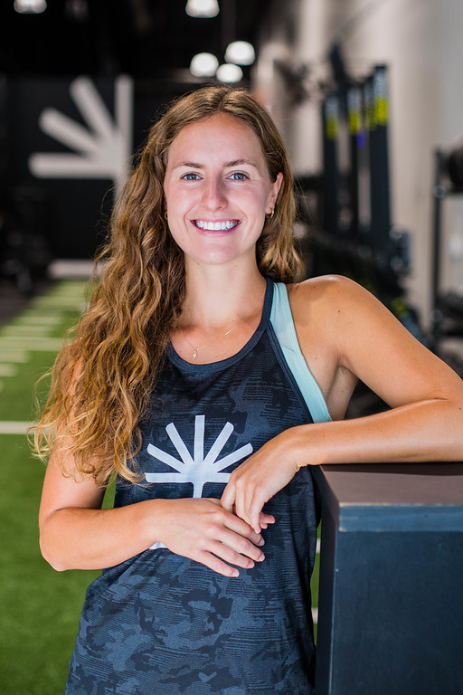 Photo of Carmen Pyrtle, a group fitness instructor and coach at Oak and Iron.
