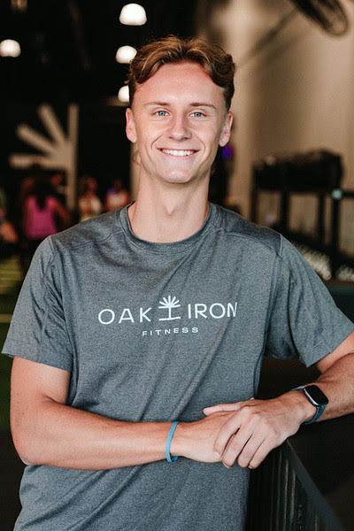 Photo of Liam Raeen, a Personal Trainer and Group Fitness Instructor at Oak and Iron Fitness