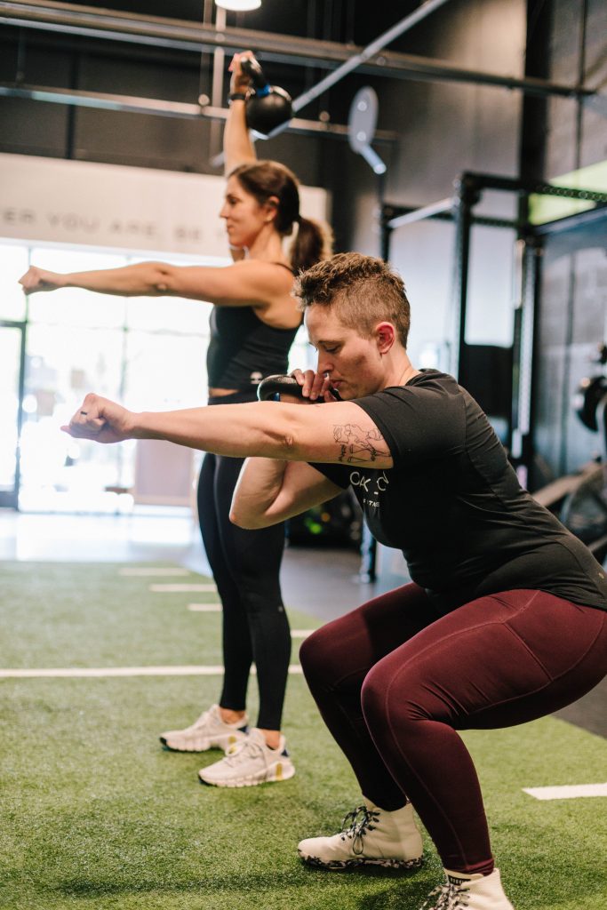 Squat Exercise at Oak and Iron Fitness